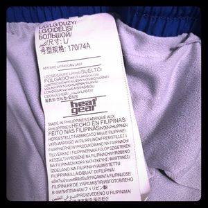 3 pairs of under armour dri fit shorts size large